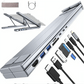 USB C Laptop Stand with Docking Station