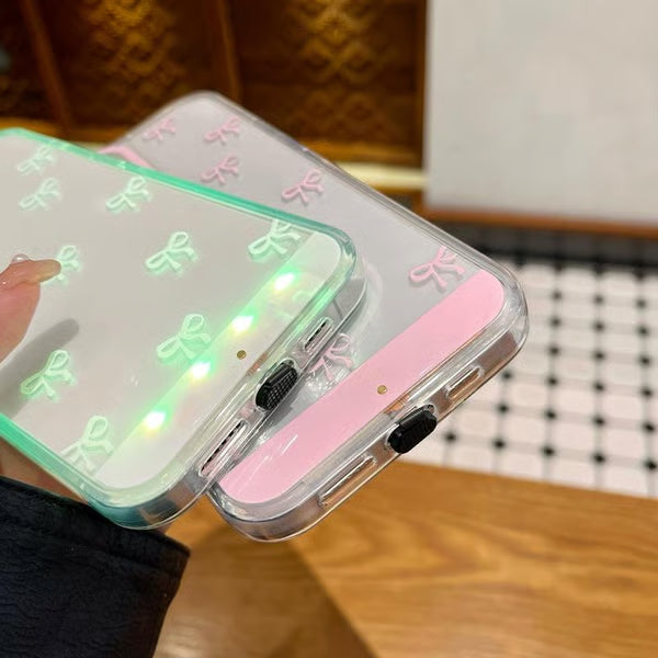 🏆HOT SALE 49% OFF - 📱Vibrant LED Bowknot Phone Case-7