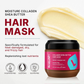 Collagen Shea Butter Hair Mask Deep Repair Conditioning Collagen Shea Butter Hair Treatment for Dry and Damaged Hair All Hair Types