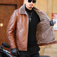❄️Winter Specials❄️ Men's Faux Fur Lined PU Leather Warm Jacket-2