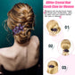 Buy more, get more free🏵️Rhinestone Double Flower Hairpin-3