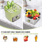 🧊✨ Ice Cube Maker with Storage Box – Button Release, Leak-Proof, 48 Cubes at Once 🏠