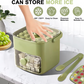 🧊✨ Ice Cube Maker with Storage Box – Button Release, Leak-Proof, 48 Cubes at Once 🏠