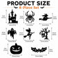 🔥 2026 New Products |🎃 Halloween LED Silhouette Wall Light Stickers