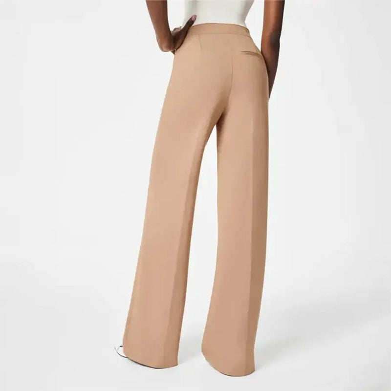 ⏳Limited Sale 62% OFF🌸Women's Plus Size High Stretch High-Waist Wide-Leg Pants-3