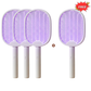 50K+ SOLD! 🏆 2‑in‑1 Foldable Mosquito Swatter – Manual zap + UV auto trap. USB rechargeable, folds flat for storage. Sleep bite‑free tonight!