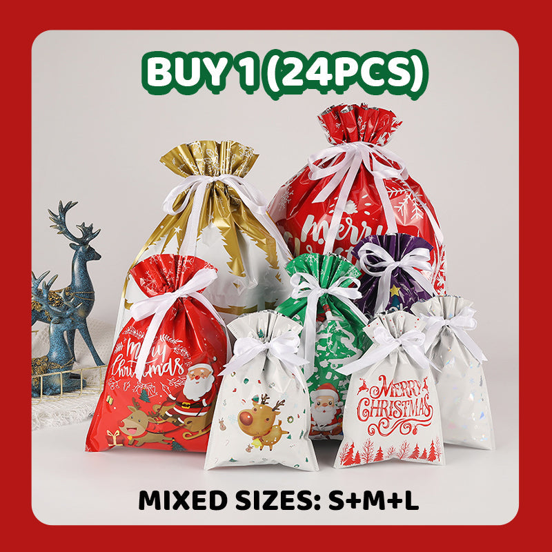 🔥Buy 2 Get 1 Free🎅🎁Christmas Gift Bag With Drawstring-11