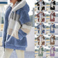 🍂Fall Specials🎅Contrasting Padded Coat🐑-14