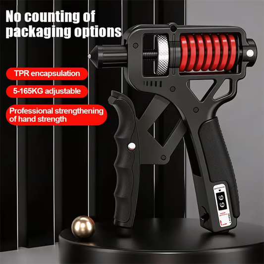 🔥💪11-364 lbs Hand Grip Strengthener Workout ForearmGrip Gripper FingerStretcher Grip Ring Stress Relief for Athletes