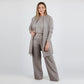 ⏳Time-Limited Special⏰Elegant 3-piece set including long cardigan, top and pants💞-19