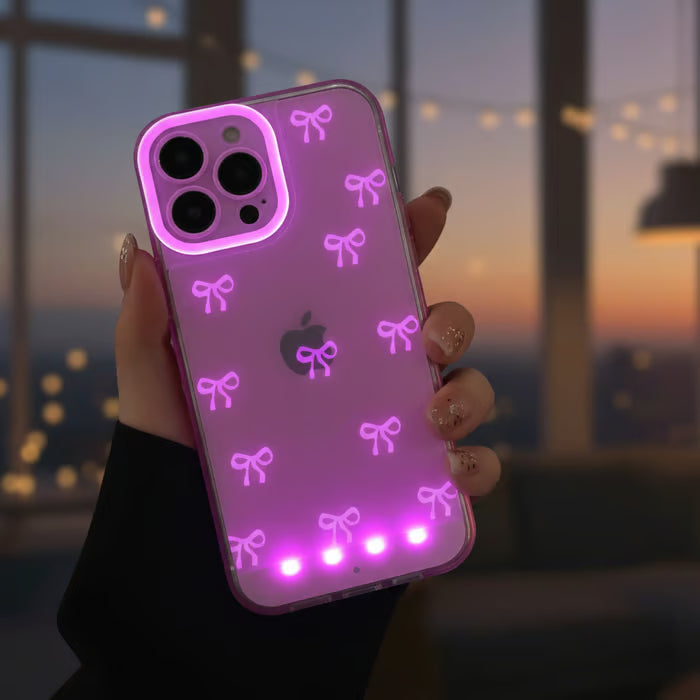 🏆HOT SALE 49% OFF - 📱Vibrant LED Bowknot Phone Case-8