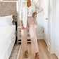 🔥2024 HOT SALE🔥Stretch Twill Cropped Wide Leg Pants-20