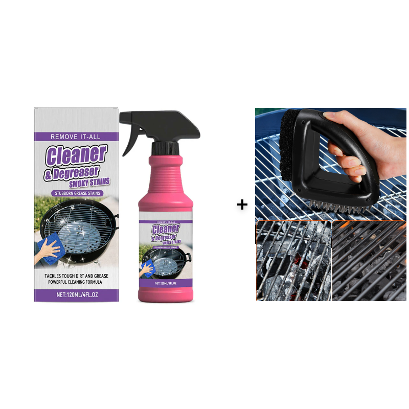 🧽 Every Home Needs This🏠 Fast-Acting Heavy-Duty Grill Degreaser Spray-11