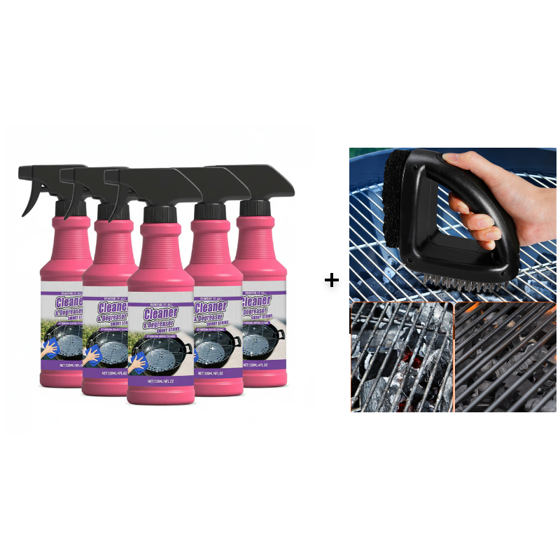 🧽 Every Home Needs This🏠 Fast-Acting Heavy-Duty Grill Degreaser Spray-13