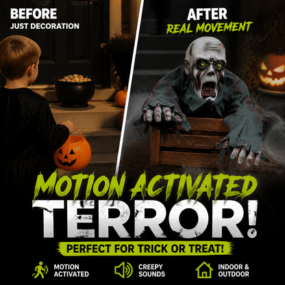 🔥🎃Halloween Carnival ！！！💀 Free Shipping 🔥 Halloween Horror Model Crawling Ghost