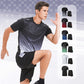 ☀️💦Men’s Loose-Fit Breathable Quick-Drying Athletic T-Shirt & Shorts Tracksuit-7
