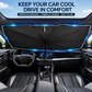 🎁2026 New Arrivals 💥50K+ SOLD! Upgraded Car Windshield Sun Shade Umbrella☂️