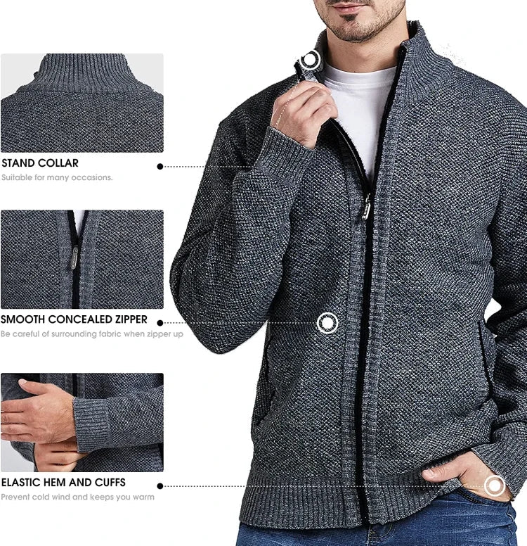 ✨New Arrival✨Knitted Cardigan Winter Coat-3