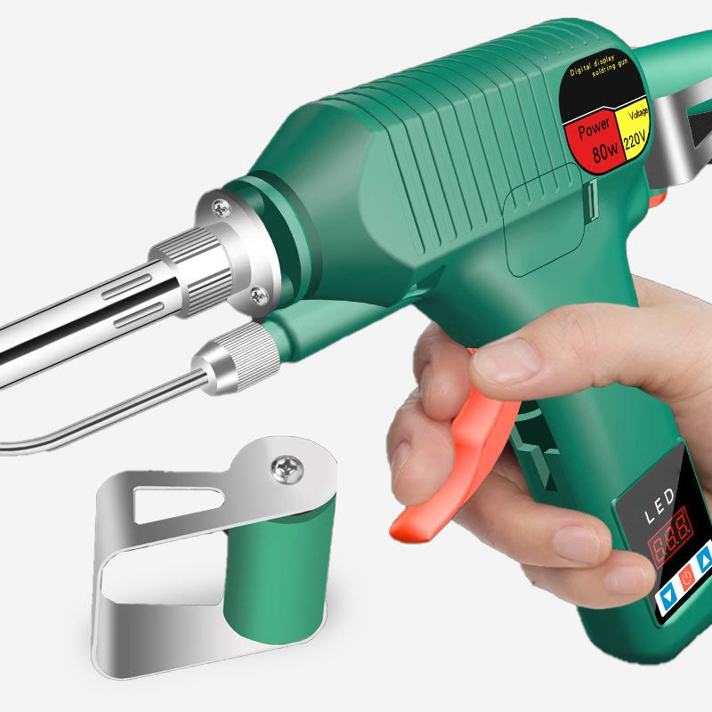 High Power Digital Display Manual Automatic Tin Wire Feeding Electric Soldering Iron-5