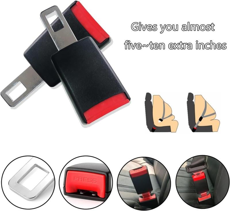 🎁2025 Limited Time Sale 50% Off🔥Car Belt Buckle Extension Seat Belt Clips🚗-2
