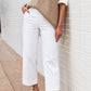 🔥2024 HOT SALE🔥Stretch Twill Cropped Wide Leg Pants-2