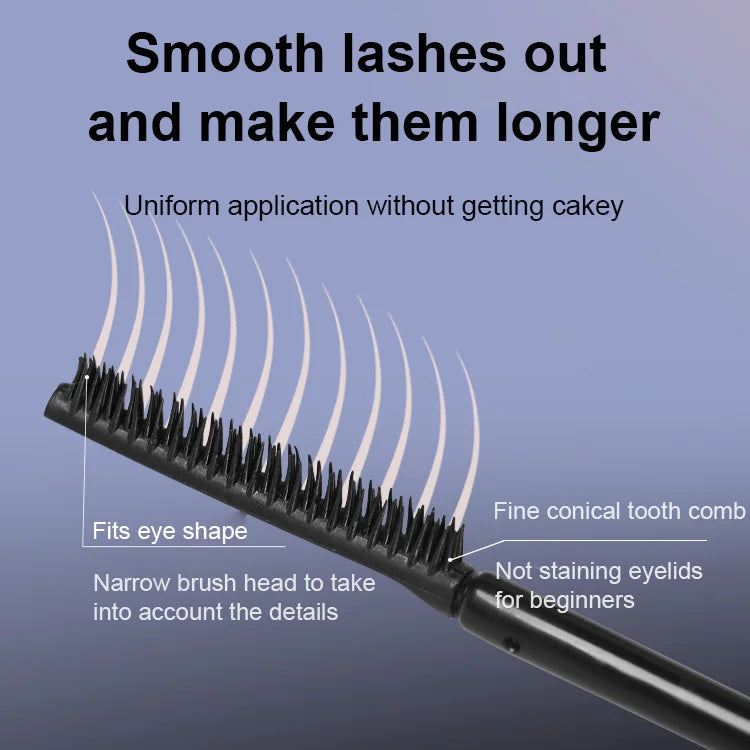 🔥Buy 1 Get 1 Free (2 pcs) [Waterproof and Non-Smudging] Lengthening and curling long-lasting mascara-3
