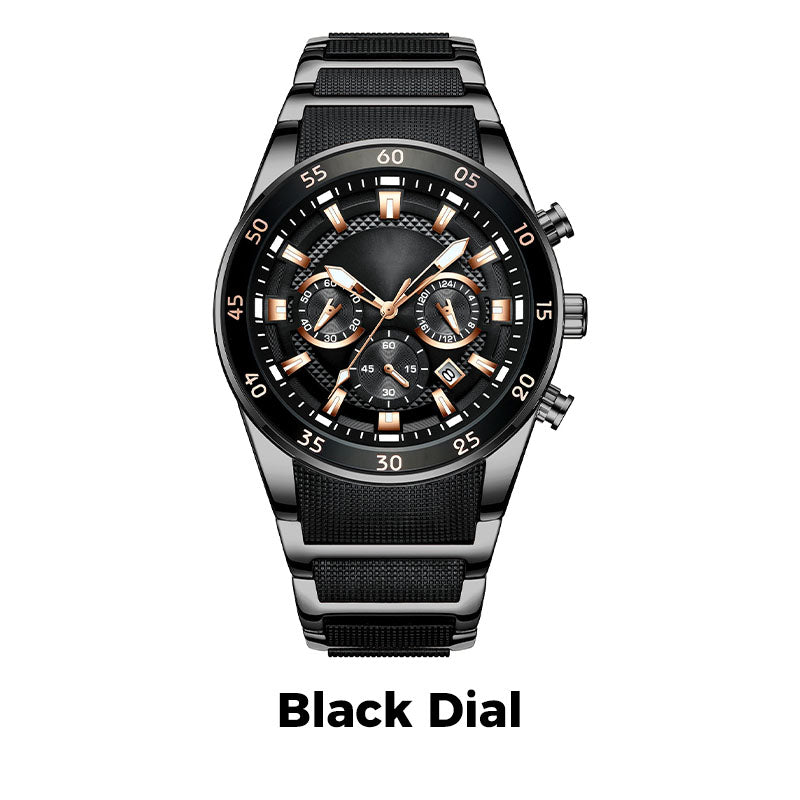 ⏳Time-limited Special⌛Men's Waterproof Multifunctional Quartz Watch-10