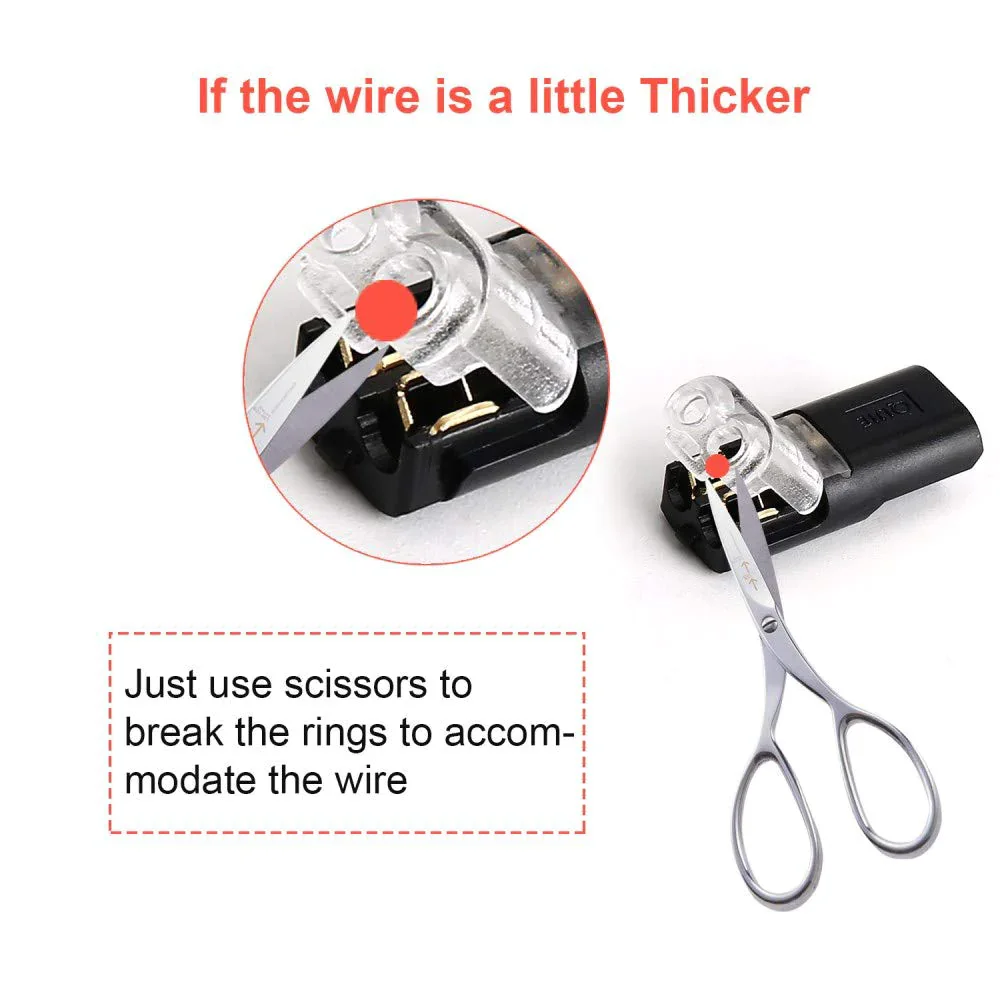 🔥 LAST DAY PROMOTION - 50%OFF 🏆Double-wire Plug-in Connector With Locking Buckle🔩🔒-3