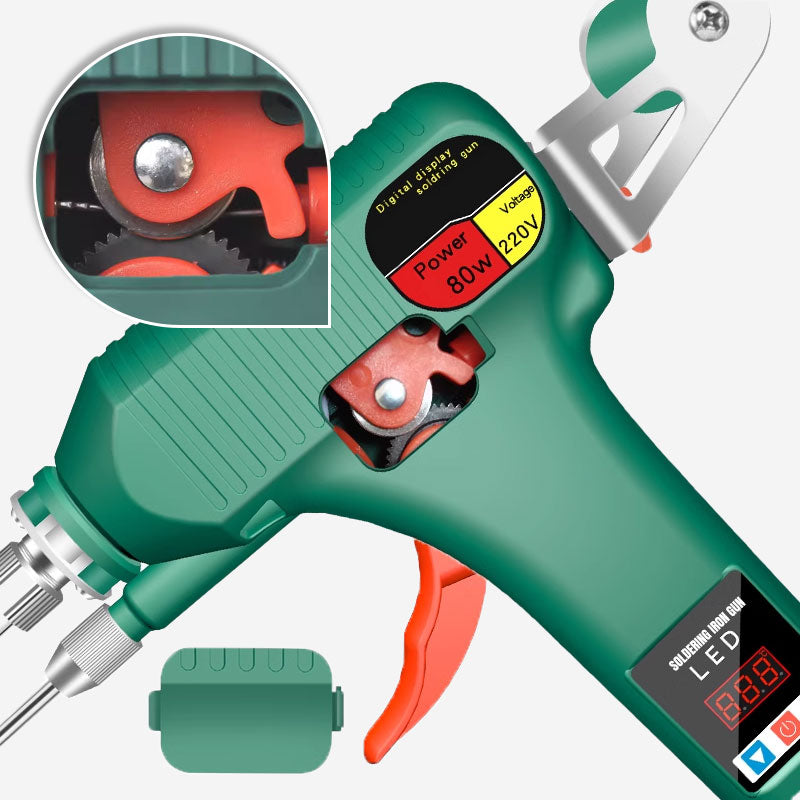 High Power Digital Display Manual Automatic Tin Wire Feeding Electric Soldering Iron-2