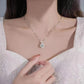 💕Valentine's Day Gifts 50% discount💕S925 Sterling Silver Moissanite Sunflower Pendant Necklace-5