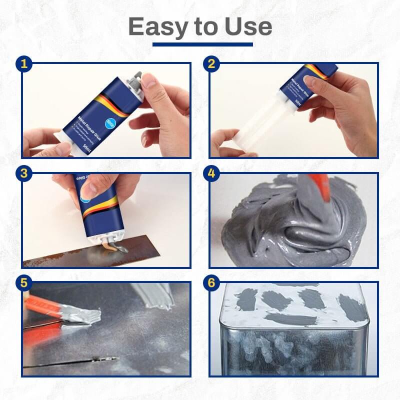 🔥Hot Sale🔥Casting Repair Glue High Temperature Resistant Liquid Metal Repair Glue-3