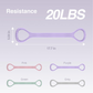 Figure 8 Resistance Bands – Silicone Exercise Bands for Women-9