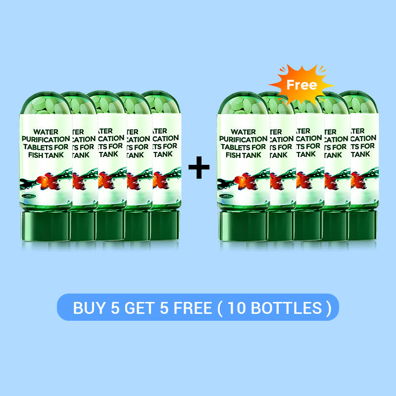 Buy 2 Get 1 Free⚡50K+ SOLD!🐠Powerful Aquarium Water Purification Tablet🌿-11