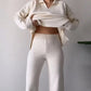 🔥Hot Sale 39% OFF🎁V-Neck Casual Slit Knitted Two-Piece Set-3