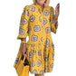 🌷Limited Time 45% OFF💞Women's Casual Dress Floral Summer Dress Print Dress-1