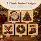 🥳2026 HOT SALE🥳💞50K+ SOLD!🎄✨  DIY Christmas Pearl Diamond Painting Kit – 5 festive designs, 3D raised beads & display frame included. A sparkling holiday masterpiece for your wall! 🖼️🎨