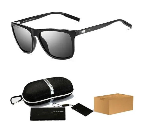 💥New Design Aluminum Magnesium Men Polarized Sunglasses——Free high-end glasses case-3