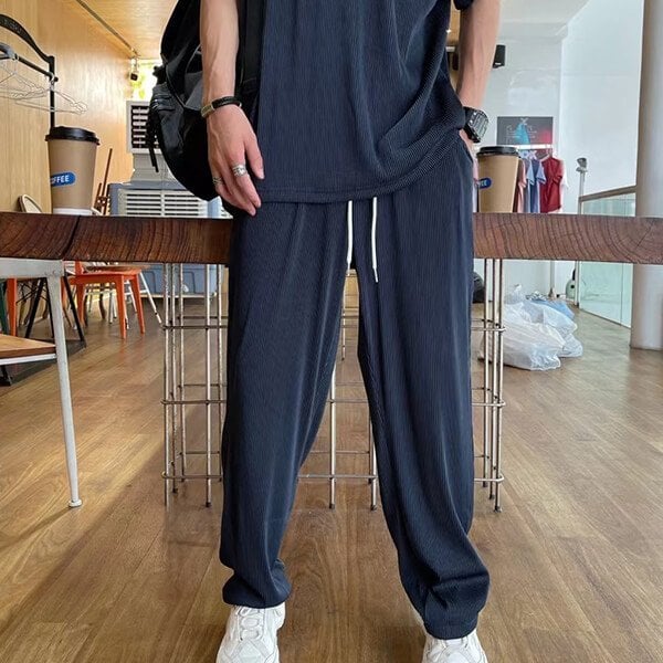 🔥Hot Sale 51%OFF🔥Ice Silk Men's Casual Suit-1