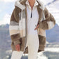 🍂Fall Specials🎅Contrasting Padded Coat🐑-8