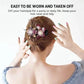 Buy more, get more free🏵️Rhinestone Double Flower Hairpin-9