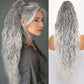 💜 LAST DAY PROMOTION - 50%OFF💜Curly Wavy Frizzy Hair Extension with Ponytail-13