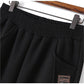 Gift Choice - Cozy Thickened Elastic Waistband Tapered Casual Pants