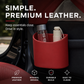 🚗 Leather Car Door Cup Holder – Wide‑mouth opening, easy reach for drinks & phone. Clip‑on secure fit. PU leather, tough & stylish. 🛡️✨