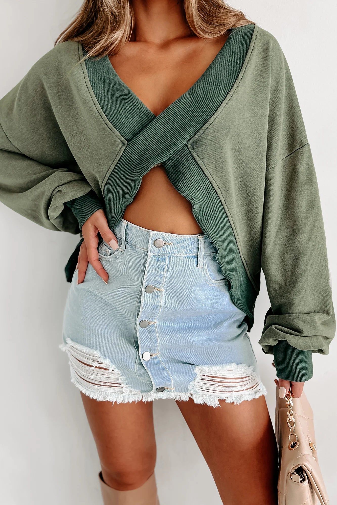 🔥Hot Sale 55% OFF🔥Women‘s Reversible Sweatshirt-9