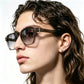 Unisex Retro Square Frame Sunglasses