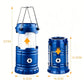 🥳2026 TOP PICK🥳 LED Flame Camping Lantern – 3-in-1 Lantern & Flashlight, Flickering Flame Mode – Retractable, Portable – Solar & USB Rechargeable! 🔦💨
