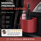 🚗 Leather Car Door Cup Holder – Wide‑mouth opening, easy reach for drinks & phone. Clip‑on secure fit. PU leather, tough & stylish. 🛡️✨