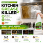🍑 Heavy-Duty Kitchen Degreaser Spray – Fast-Acting Grease Melter 🏆  Perfect for Range Hoods & Refreshing Peach Aroma – One Spray, Spotless Kitchen ✨