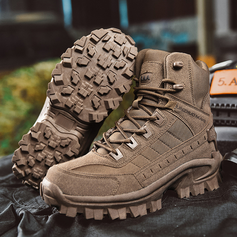 Free shipping🎁Men's Waterproof Outdoor Anti-Puncture Work Combat Boots (Durability Upgrade)-5