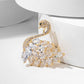 🎄【Christmas Carnival】🎁✨High-end crystal swan brooch-3